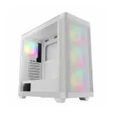 CASE GAMDIAS ATHENA M3 WHITE ARGB – MID TOWER | 4 FAN ARGB PWM | HỖ TRỢ E-ATX
